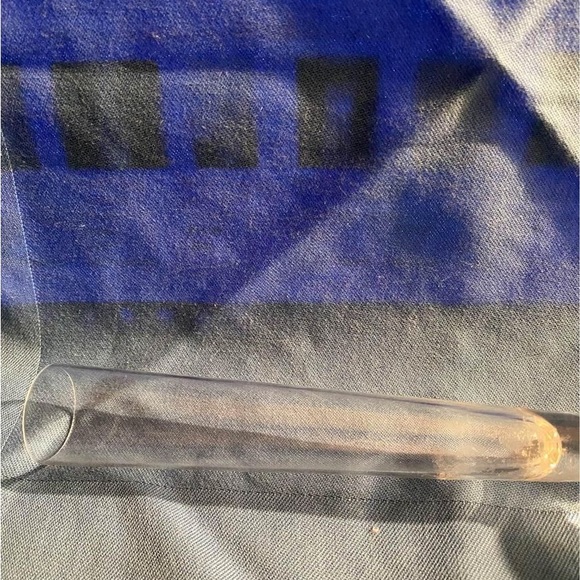 Atlantis Azores Crystal Bud Vase Portugal hand blown and cut with sticker - Picture 6 of 7